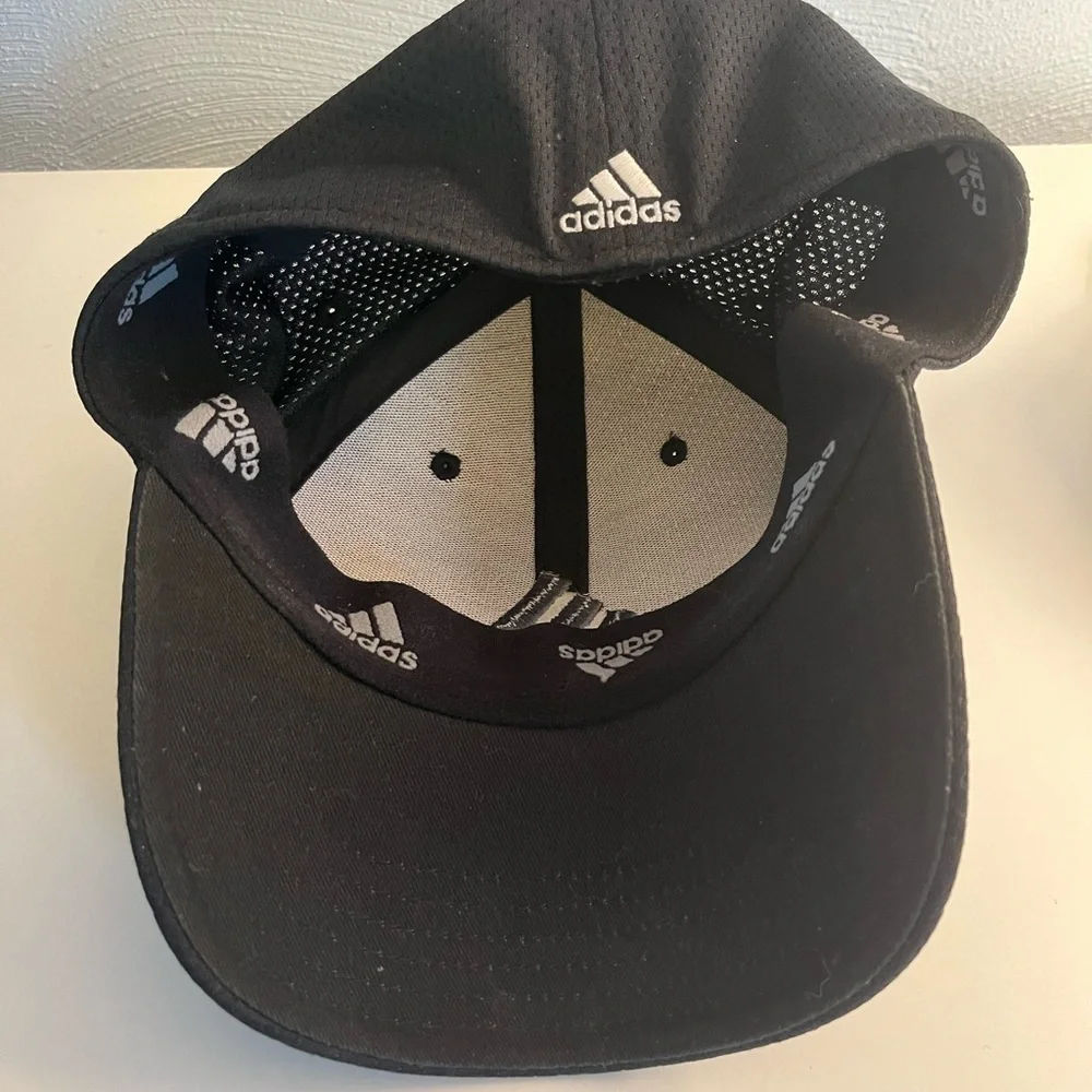 Adidas Three Stripe Logo Baseball Hat